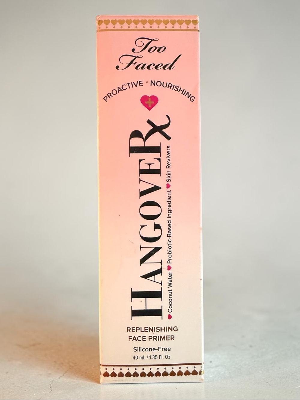 Too Faced Hangover Replenishing Face Primer | New In Box Full Size